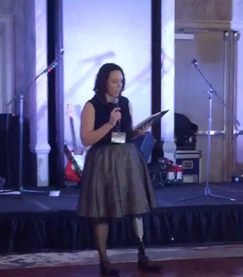 Lindsay Clark Speaks at Foundation Gala Event