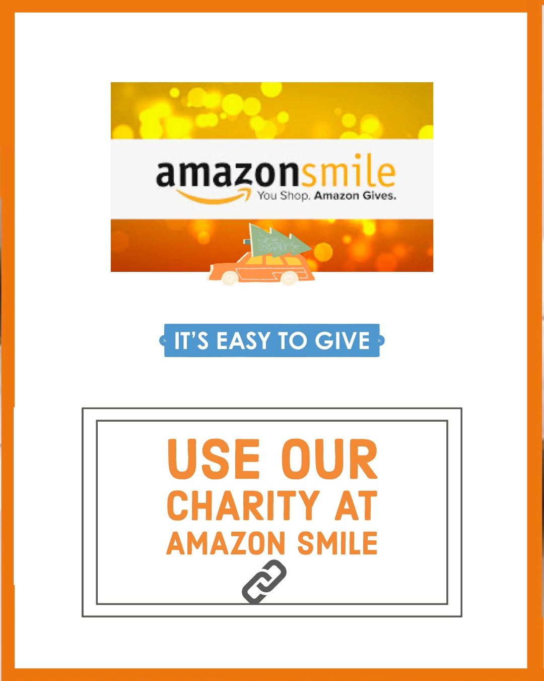 Give While You Shop at Amazon